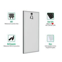Load image into Gallery viewer, Loom Solar Panel 160 watt - 12 volt Multi Crystalline