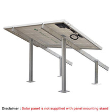 Load image into Gallery viewer, Loom Solar 2 Panel Stand (375 watts) or 3 Panel Stand (180 watts)
